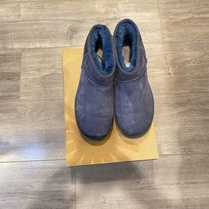Mini Navy Blue UGG boots